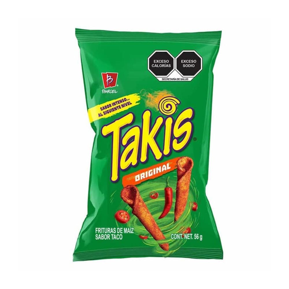 Takis Original 56g - 48er Pack - International Trading Sweets ...