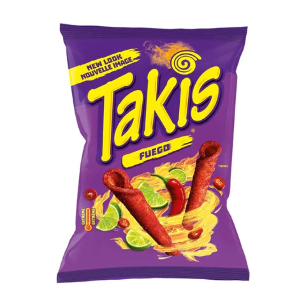 Takis Fuego 90g 23.11.23 - 18er Pack - International Trading Sweets ...